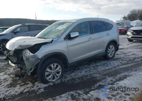 2014 Honda Cr-V Ex-L from USA, damaged, VIN 2HKRM4H7XEH648671
